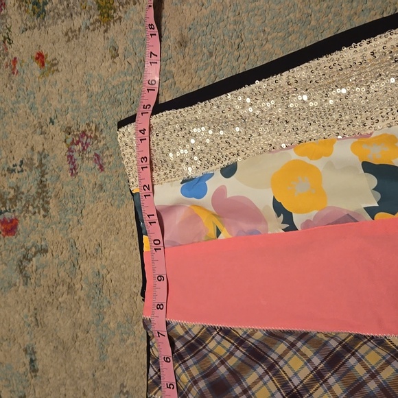 AUBRUINO Upcycled Skirt Medium NWT - Picture 10 of 16